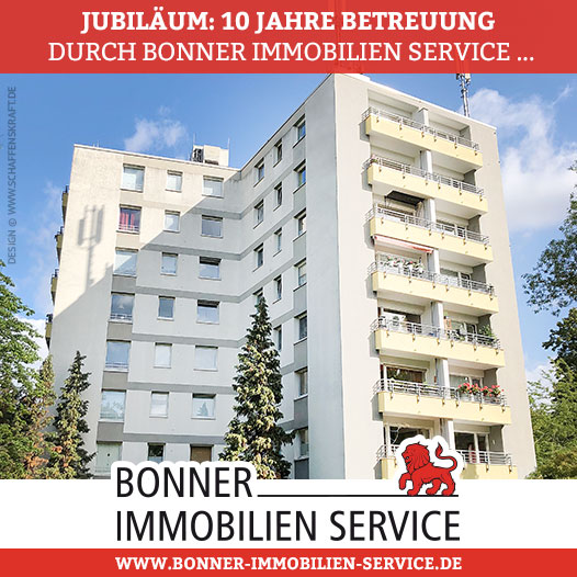 Jubiläum: 10 Jahre Betreuung durch Bonner Immobilien Service ...