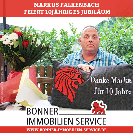 Markus Falkenbach feiert 10jähriges Jubiläum