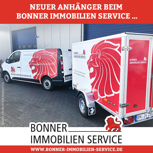 Neuer Anhänger beim Bonner Immobilien Service …